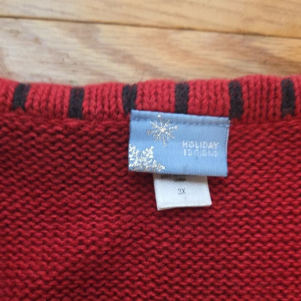 Holiday Editions Vintage Christmas Sweater Vest - Picture 2 of 12